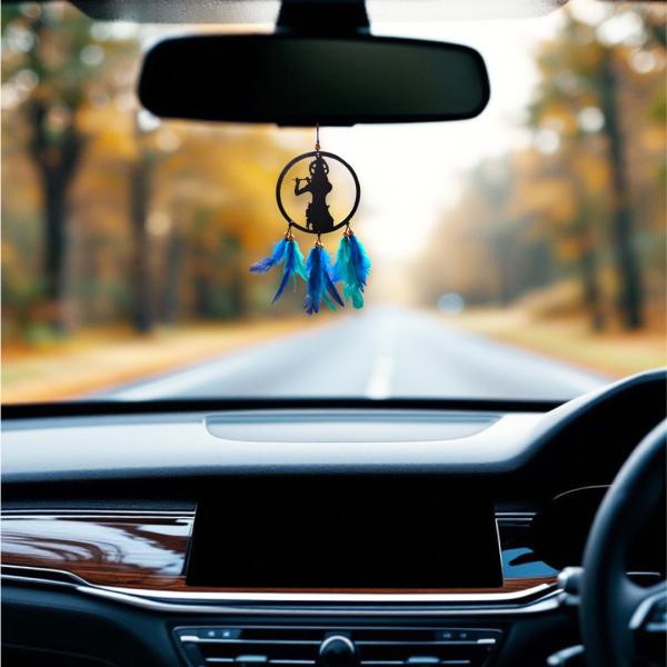 car hanging ornament Krishna flute